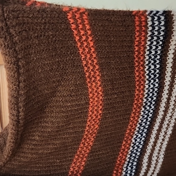 Free People knit hooded poncho NWT - Picture 5 of 9